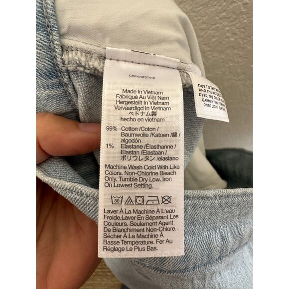 Madewell The Perfect Vintage Wide-Leg Crop Jean Size 33 - Picture 10 of 10